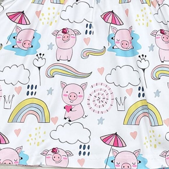 Pete & Lucy Piggy Party Short Set - Picture 4 of 6